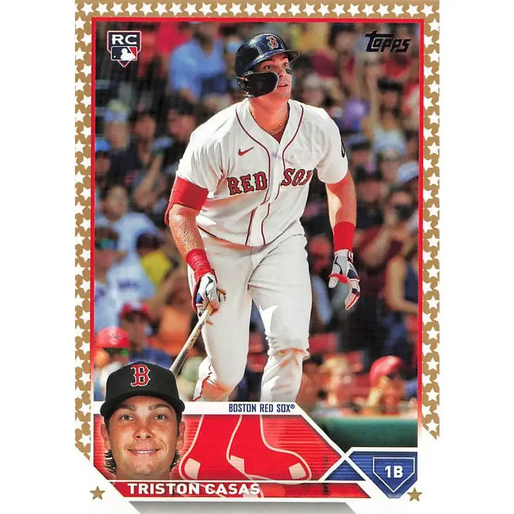 2023 Topps Gold Star Triston Casas Rookie #92 Boston Red Sox